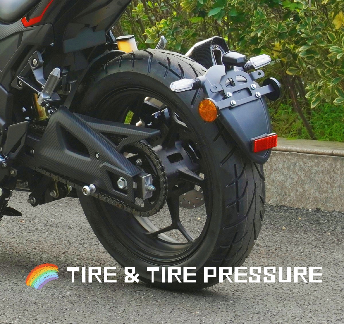 Le préjudice de la pression des pneus à long terme ou basse des motos